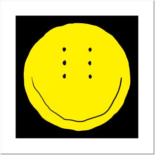 Six-Eyed Smiley Face Posters and Art